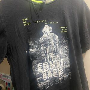 IT Themed Shirt in Green and Black